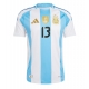 Argentina Cristian Romero #13 Tricou Fotbal Replică Copa America 2024 Barbati Acasa